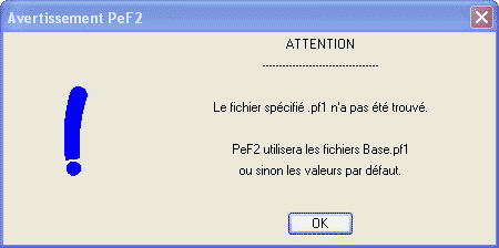 Fichier introuvable